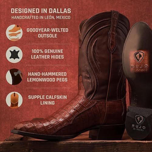 Rujo Boots The Roscoe Review: Are Caiman Tail Square Toe Boots Worth $675?