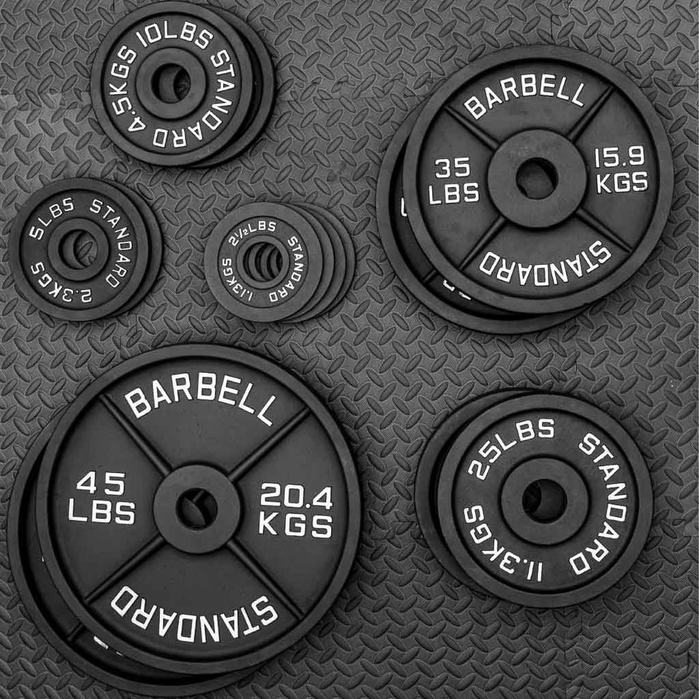 Barbell Standard Olympic Weight Plate Sets: Serious Load Without the Commercial Price Tag