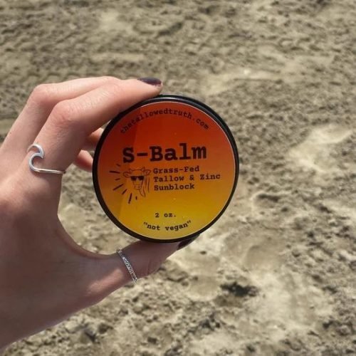 S-Balm - Tallow and Zinc Sun Lotion - 2 oz