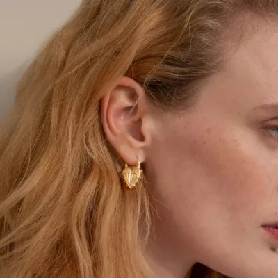 Spiked Heart Earrings