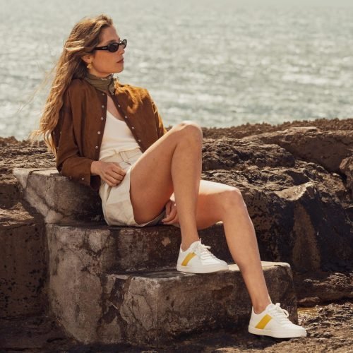 Atlas Low II White Yellow