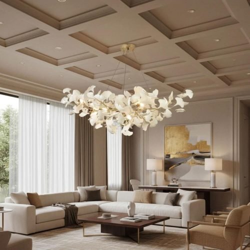 Gingko Chandelier B