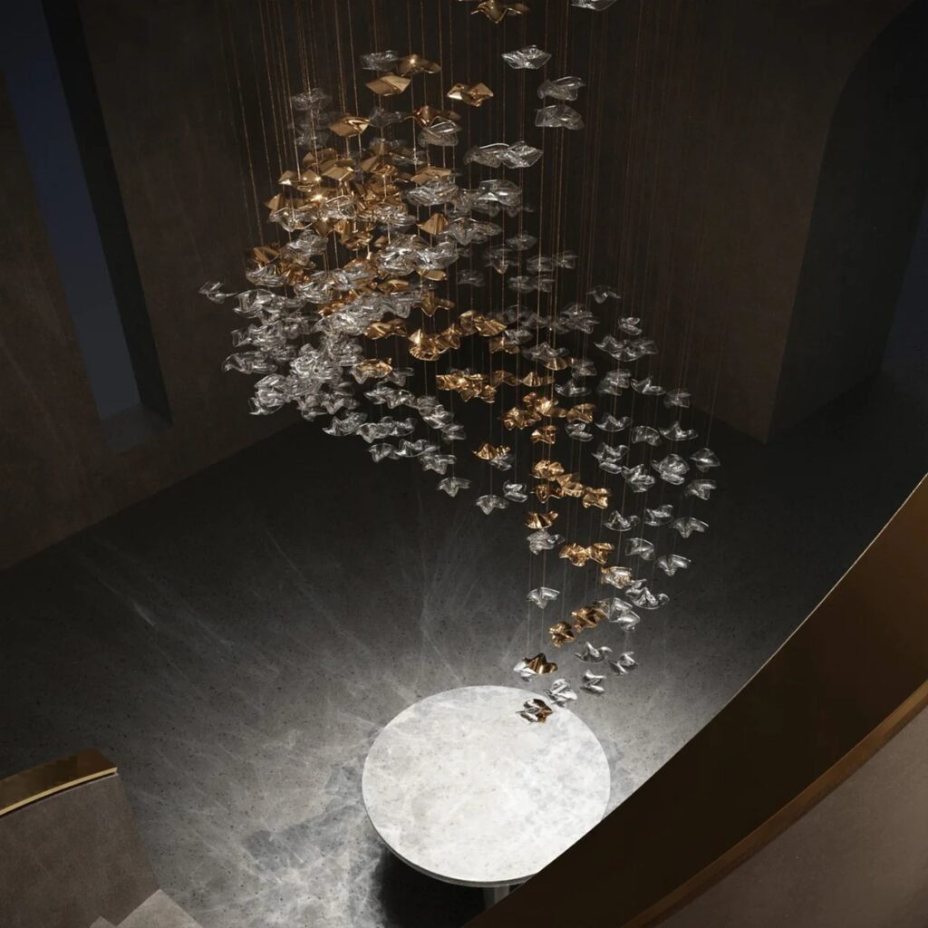 Tidal Stair Chandelier