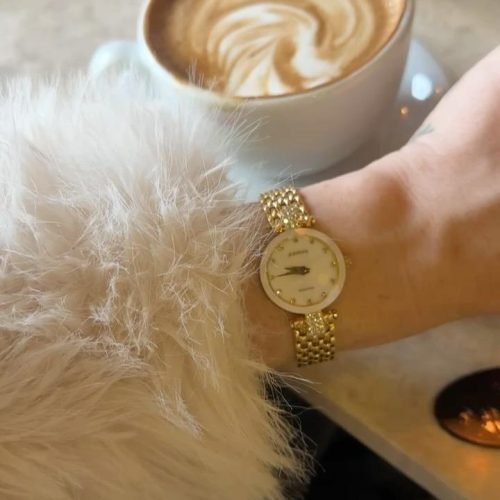 Facet Strass Swiss Ladies Watch J5.633.M