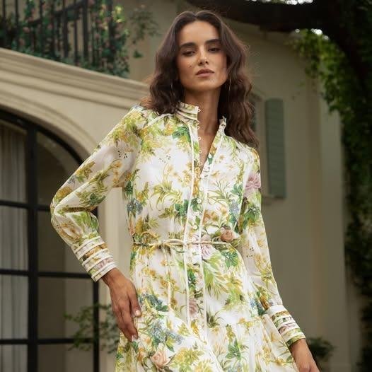 Rosita Printed Short Dress