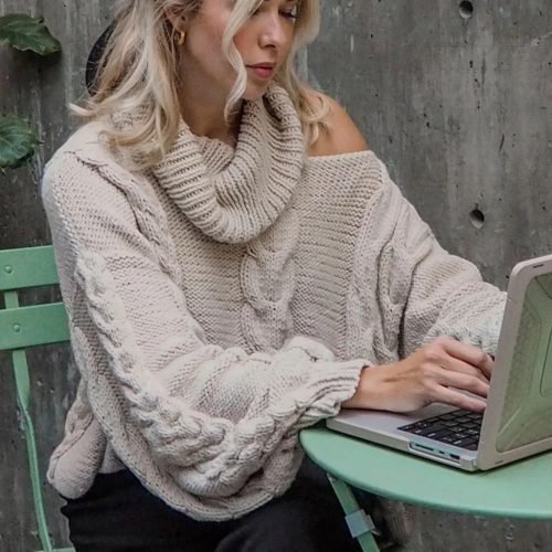 Lani Cotton Sweater