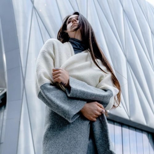 Barbara Knit Alpaca Coat / Long Cardigan