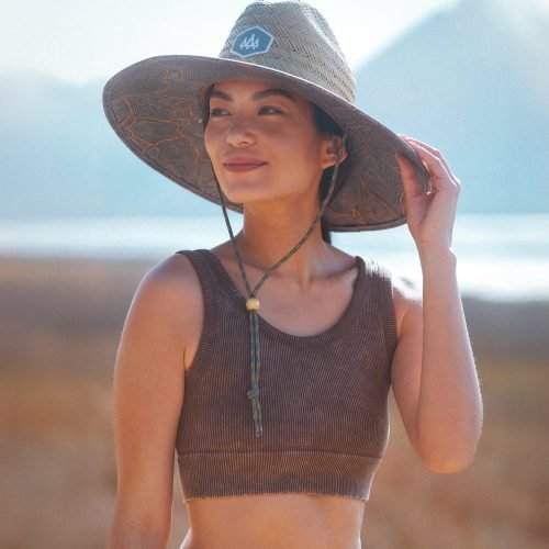 UPF 50+ Lifeguard Straw Hat