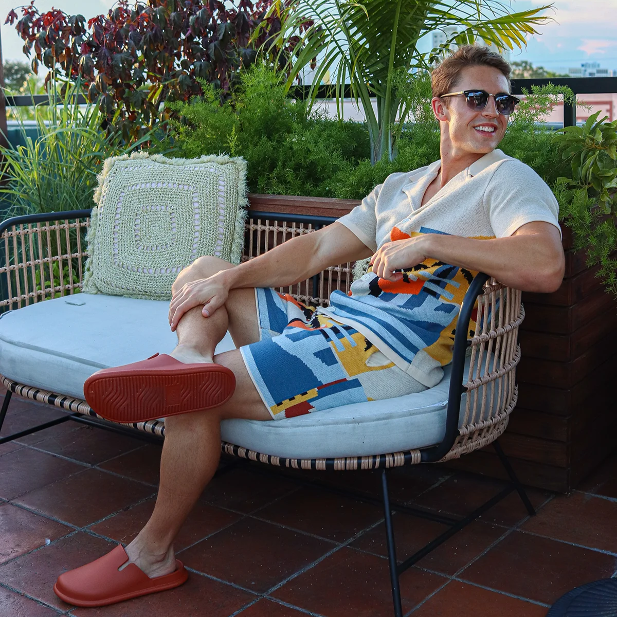 Havana Sunset Knit Short