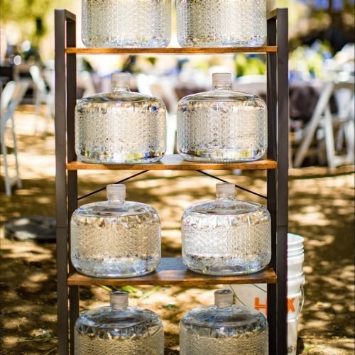 Metal and Wood Shelf