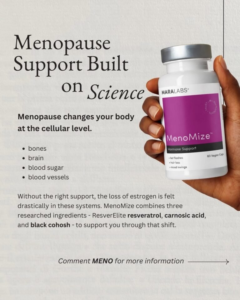 MenoMize™ - 60 Caps - 1 Bottle