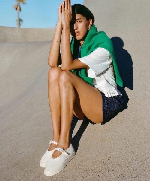 Cooper Natural Mary Jane Sneaker