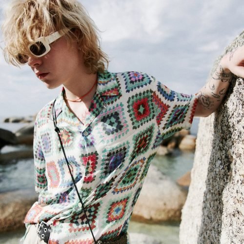 Breezer Boxy Short Sleeve Printed Shirt