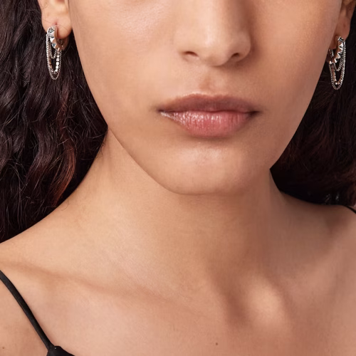 Trudy Small Chain Hoop Earrings
