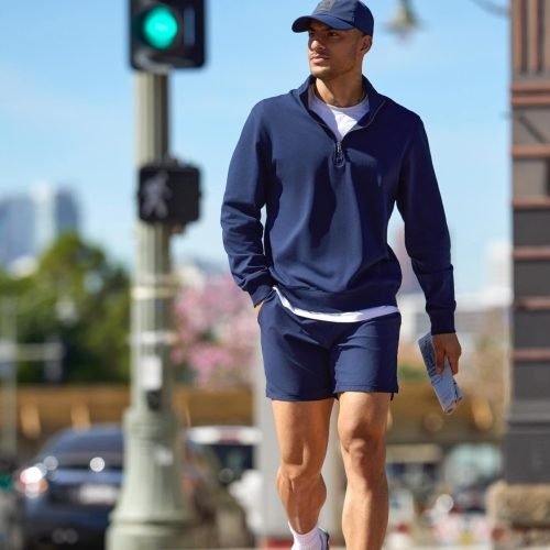 Pima Cotton Tee (Navy Blazer)