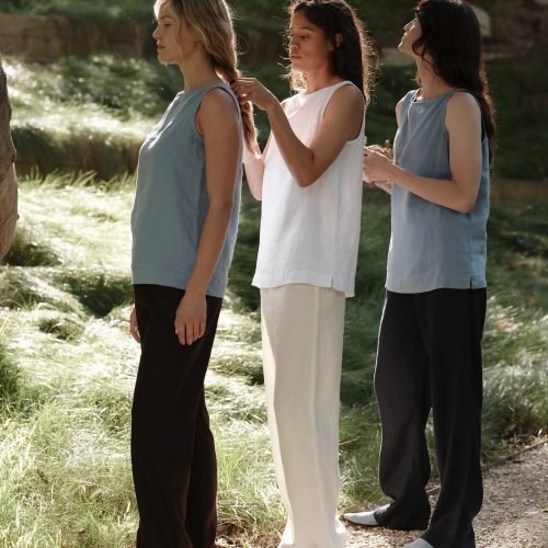 The Linen Simple Pant
