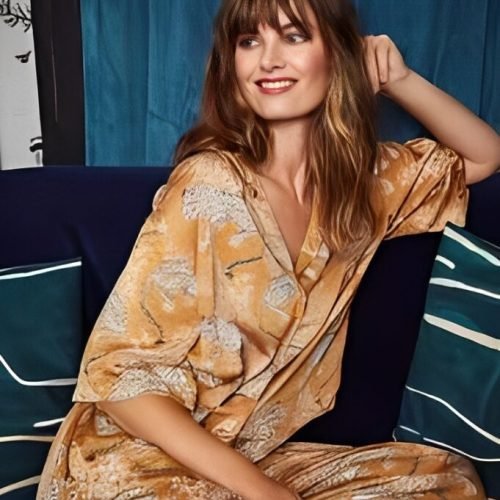 Long PJ Set in Bagheera