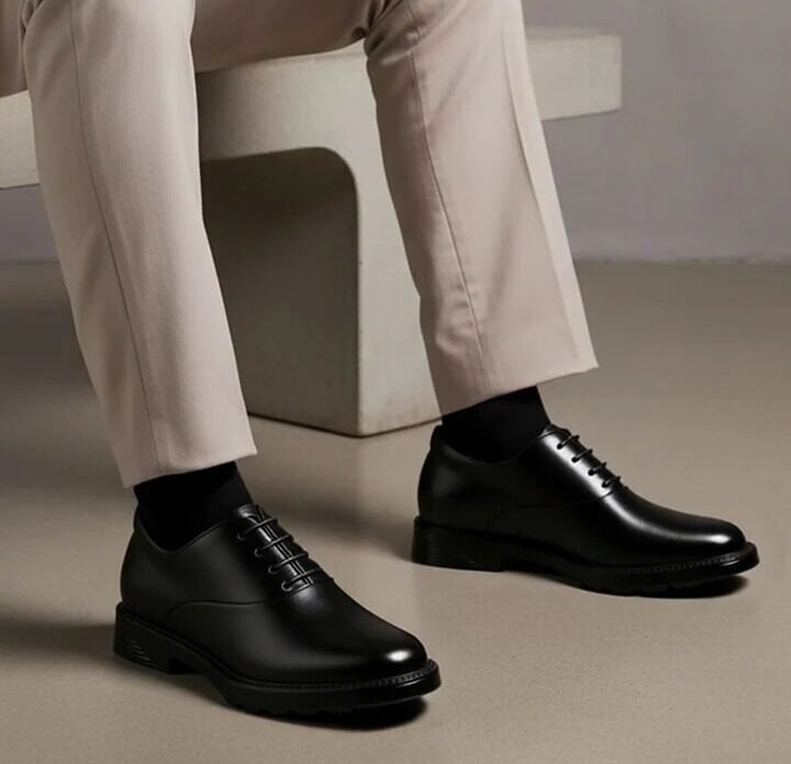 7CM / 2.76 Inches Men's Oxford Elevator Shoes