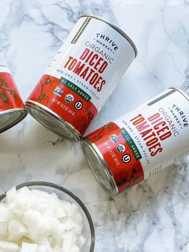 Thrive Market: A Simpler Can of Organic Diced Tomatoes