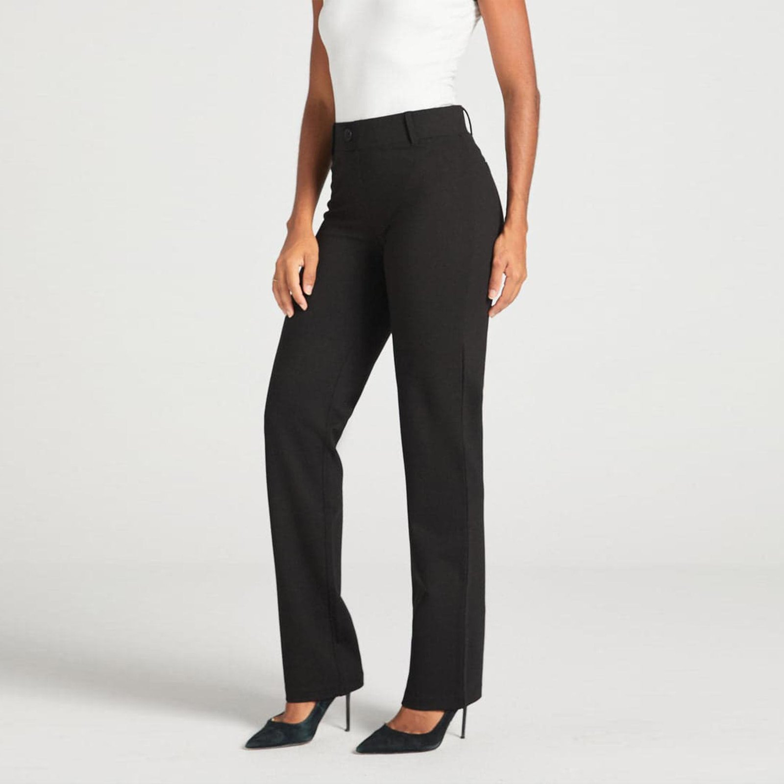 Classic Dress Pant | Straight (Black)