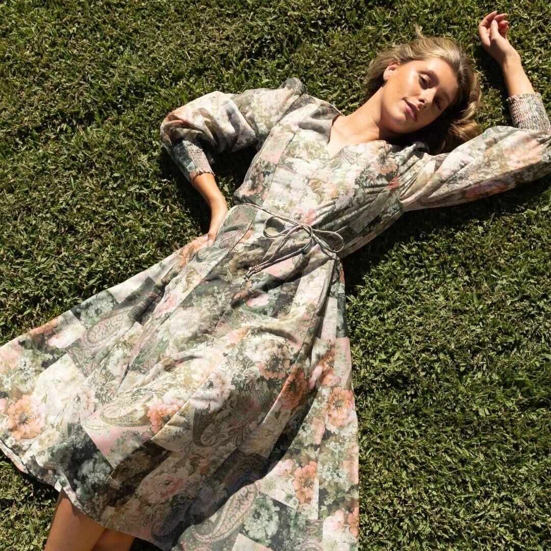 Emais Floral Print Dress